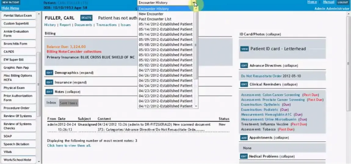 EncounterWorks EHR Software EHR and Practice Management Software