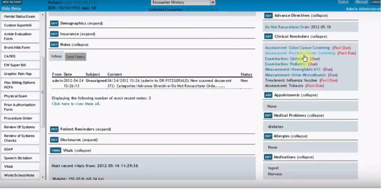 EncounterWorks EHR Software EHR and Practice Management Software