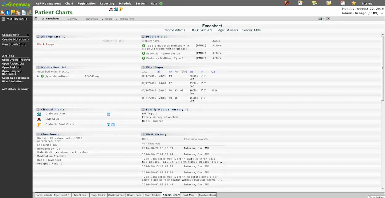 Greenway Health PrimeSUITE EHR Software EHR and Practice Management Software