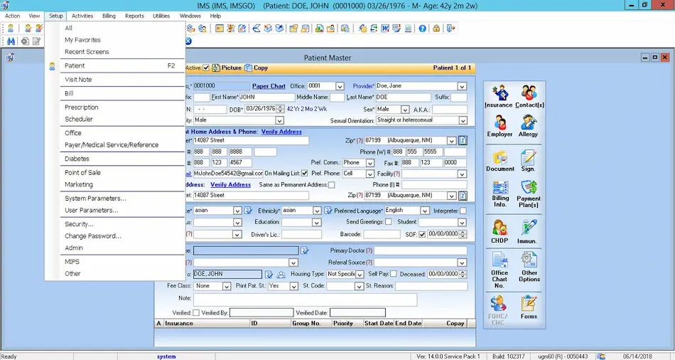 Intelligent Medical Software EHR and Practice Management Software