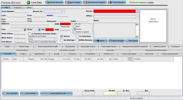 Liquid-EHR-Software-Patient-Record-Live-Data