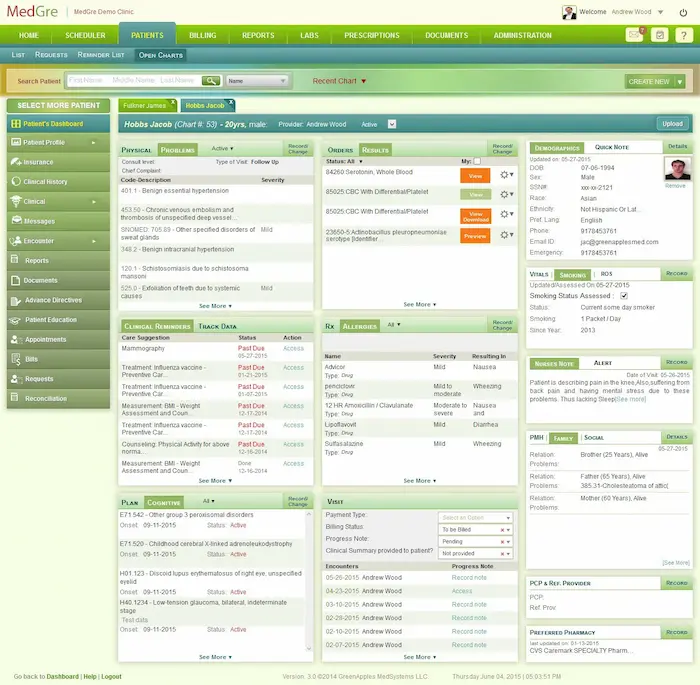 Medgre EHR Software EHR and Practice Management Software