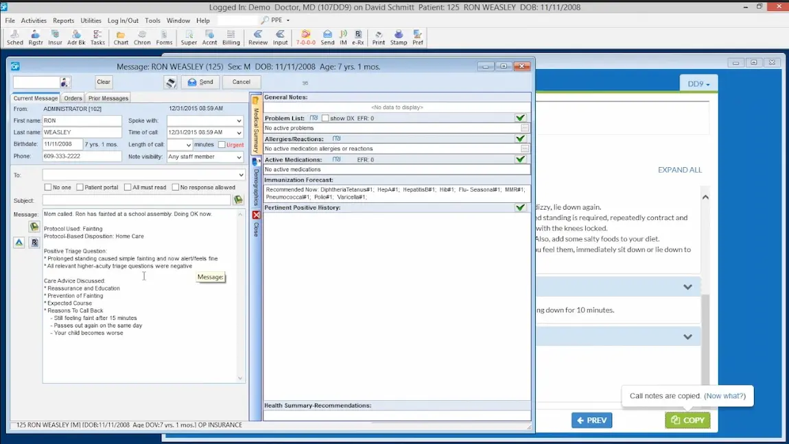 Office Practicum EMR/EHR Software EHR and Practice Management Software