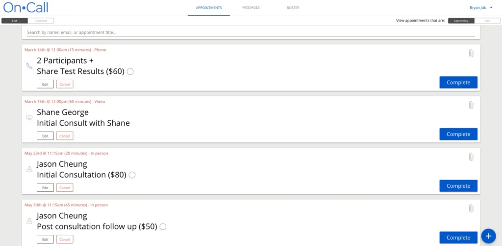 OnCall Health EMR Software EHR and Practice Management Software