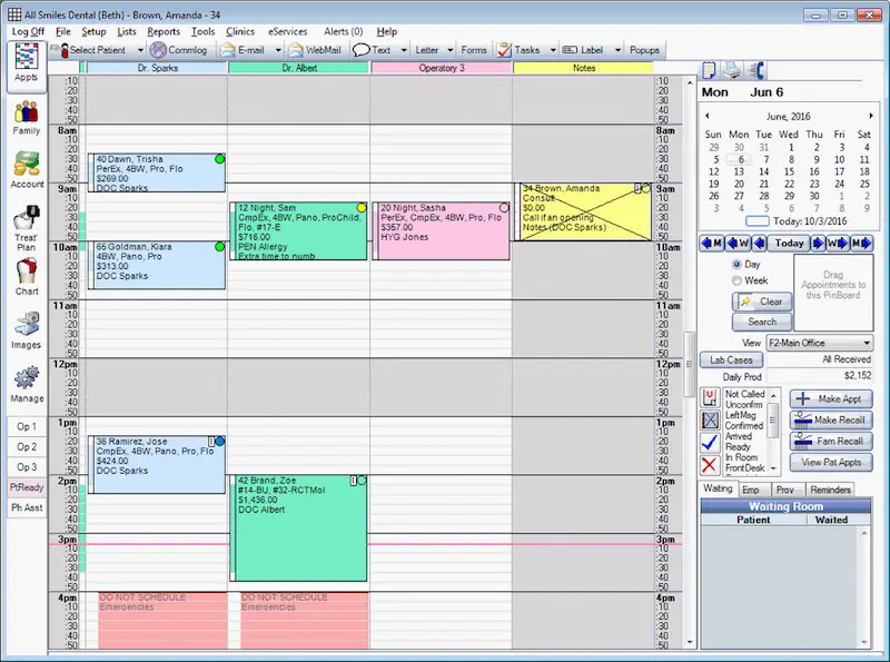 Open Dental Practice Management Software EHR and Practice Management Software