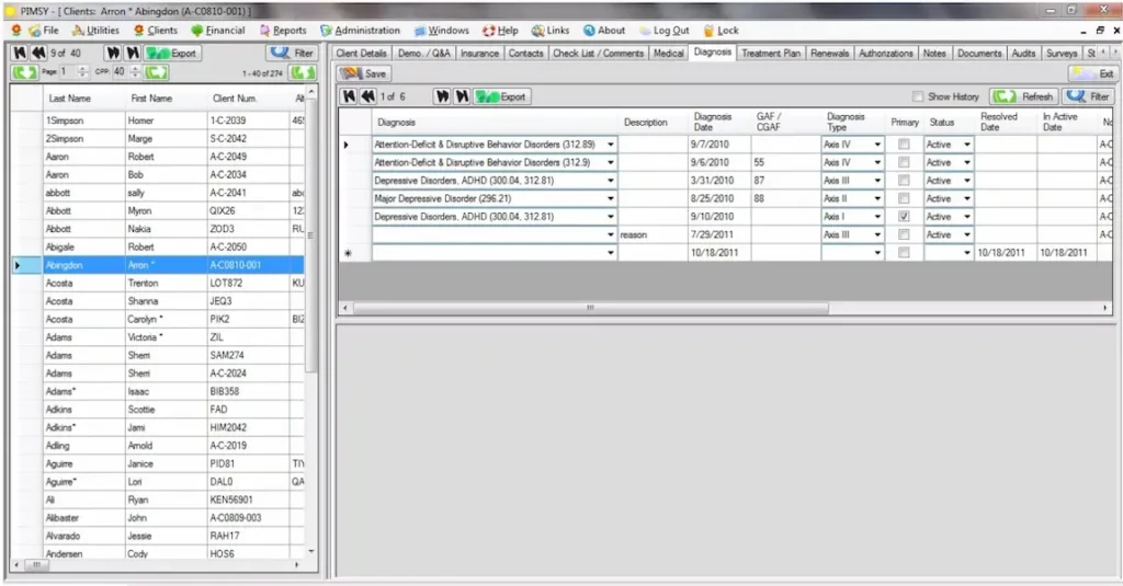 PIMSY EHR Software EHR and Practice Management Software