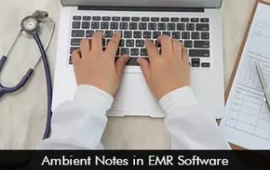 Ambient Notes in EMR Software