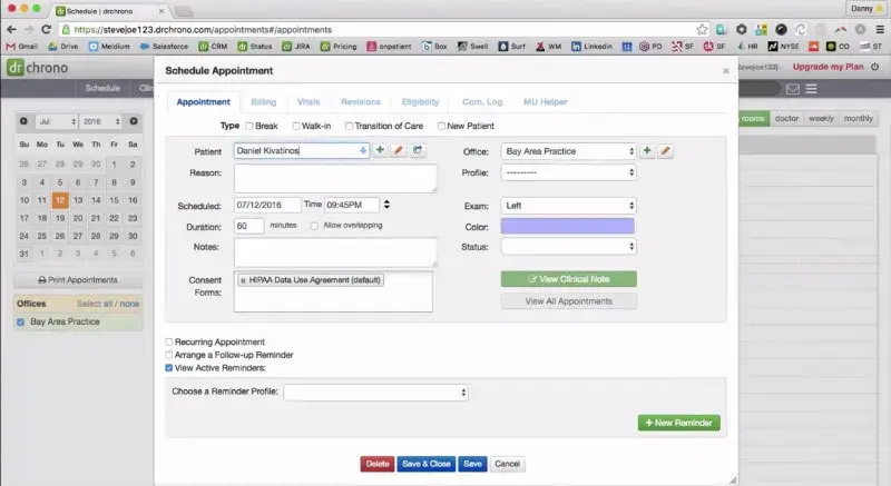 DrChrono EMR Software EHR and Practice Management Software