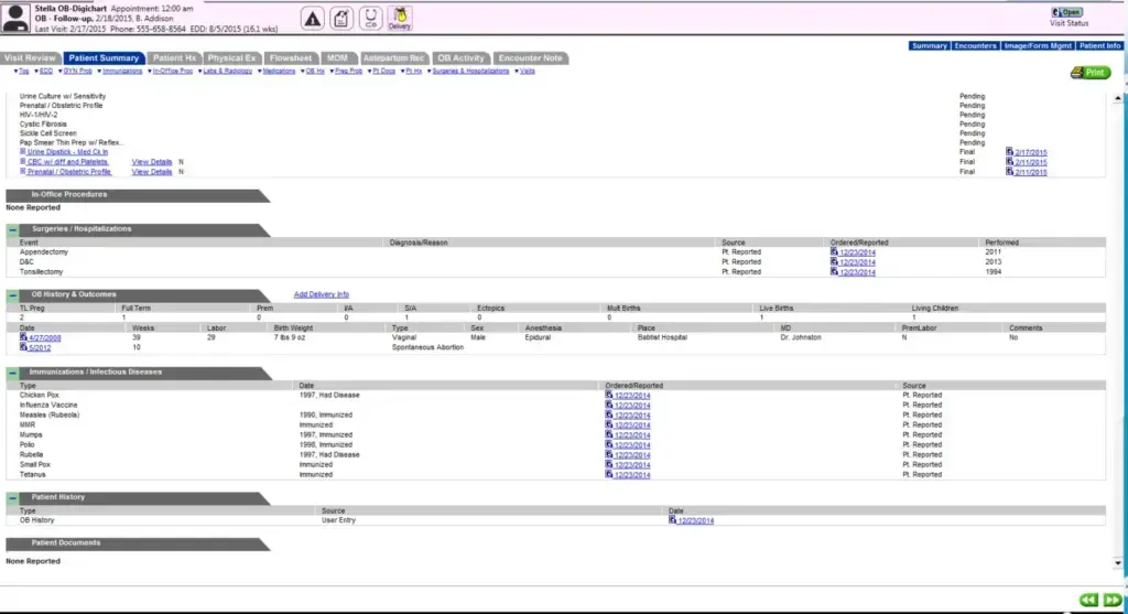 digiChart EHR Software EHR and Practice Management Software
