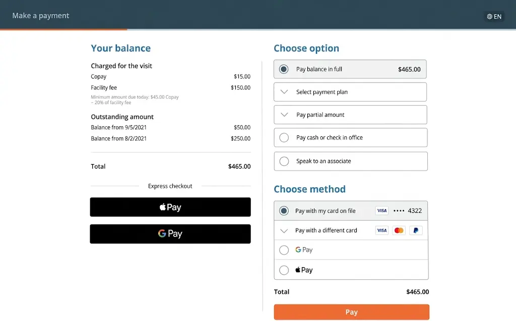 Phreesia Patient Intake Software EHR and Practice Management Software