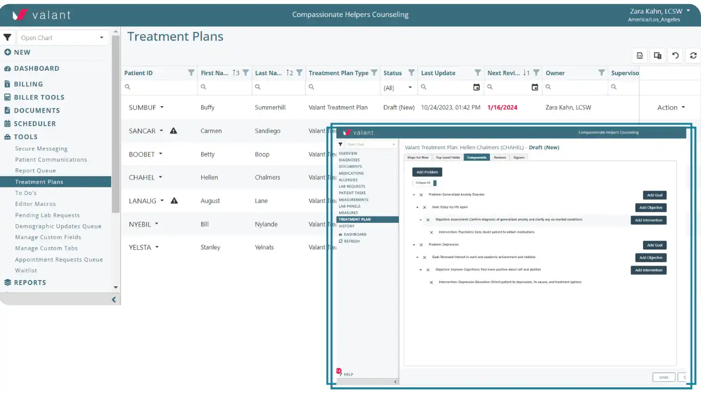 Valant EMR Software—Mental and Behavioral Health EMR Software