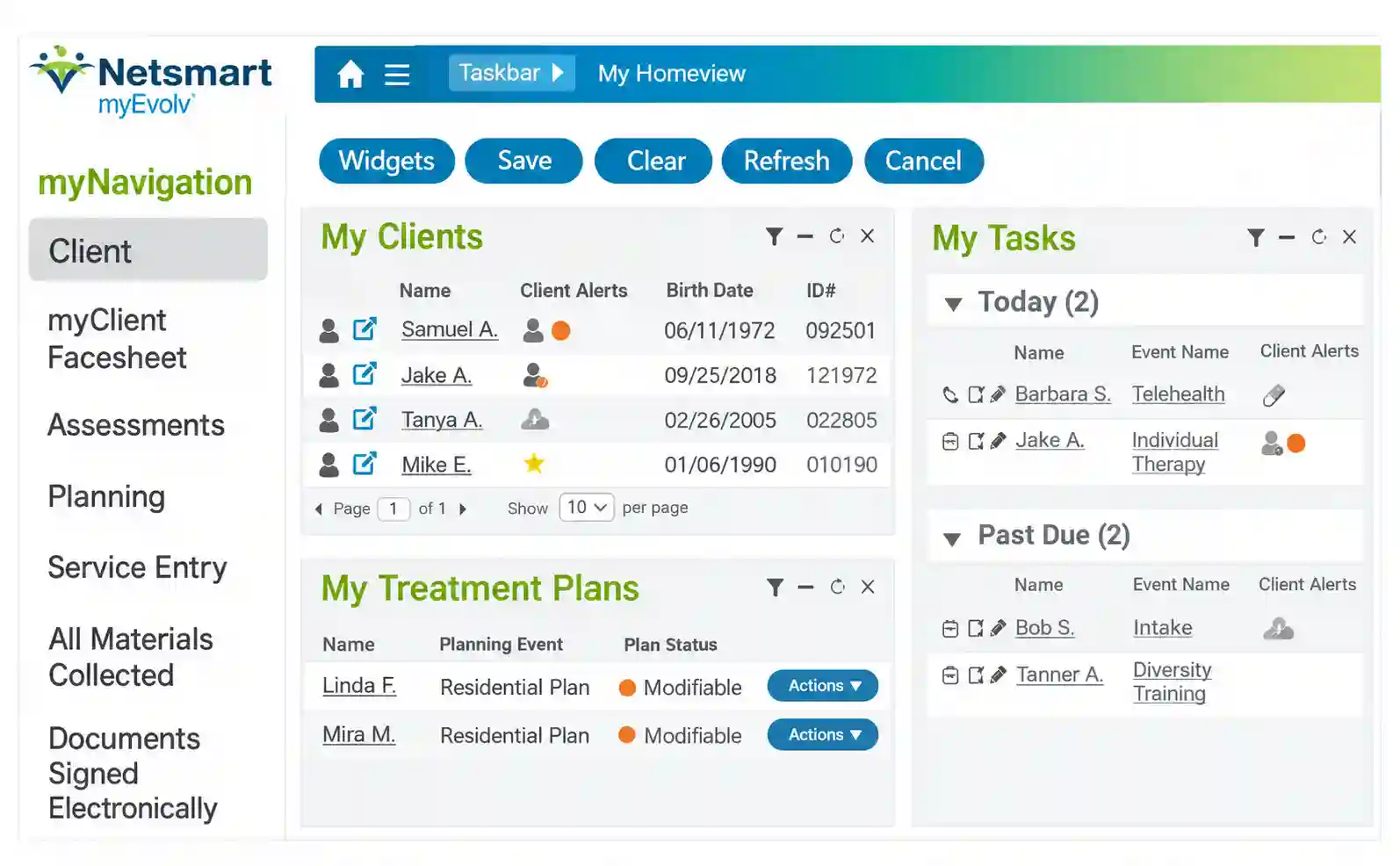myEvolv EMR Software by Netsmart—Mental and Behavioral Health EMR Software